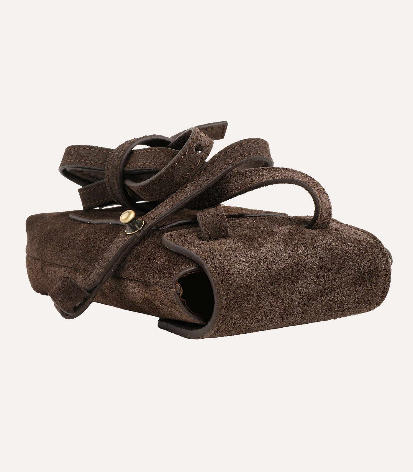 Gushel Liore Kahverengi ipli capraz askili canta crossbody bags3