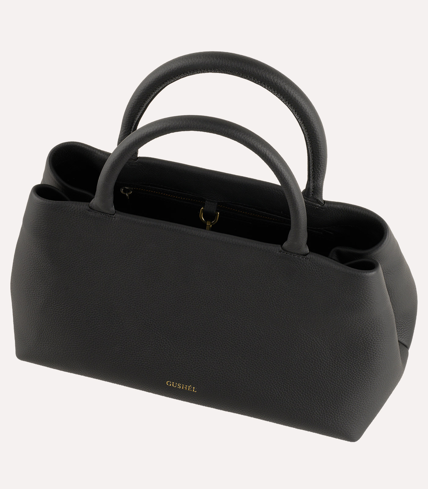 Gushel estelle leather top handle bags deri ustten sapli deri canta3