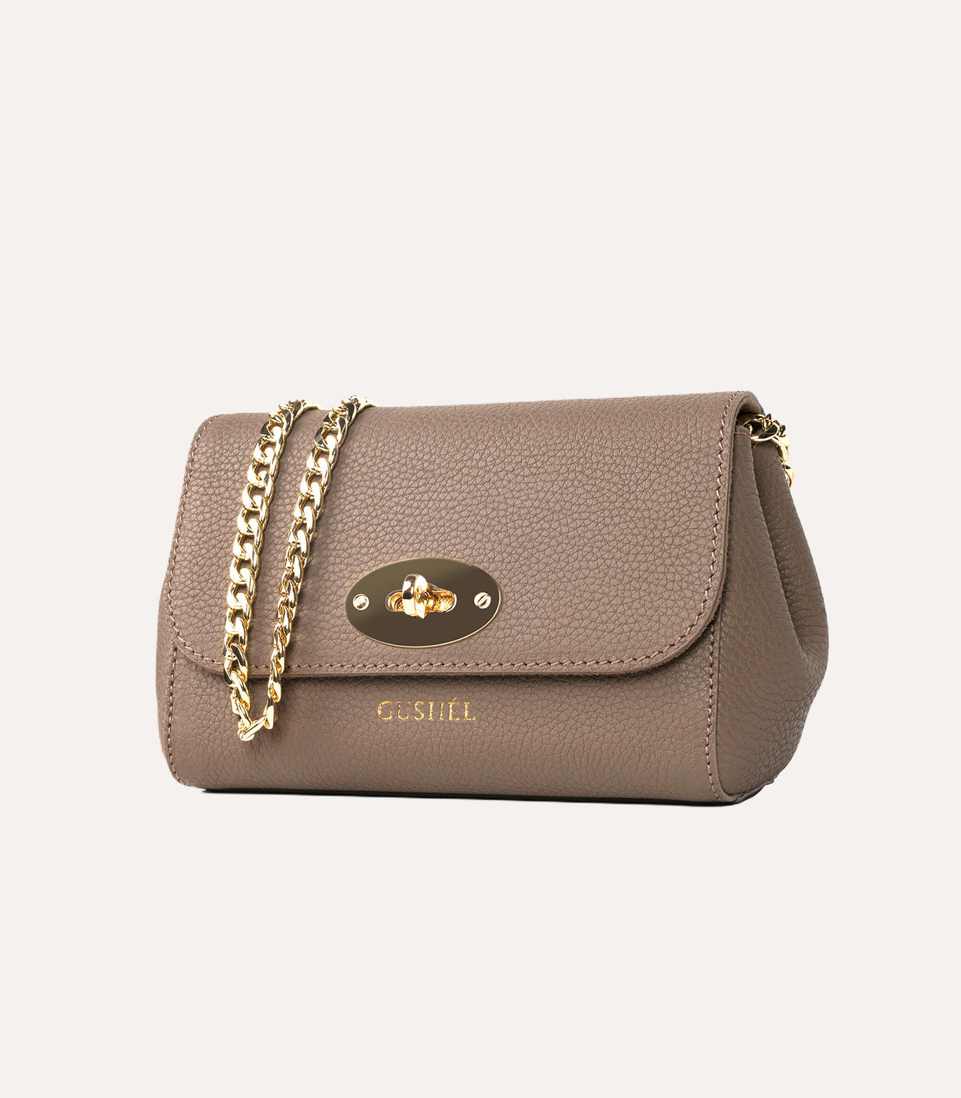 Gushel veronne Crossbody Bags deri zincir askili capraz canta2